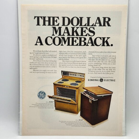 1970s Vintage Kendall Motor Oil GE Appliances LIFE Magazine Print Ad Page - Picture 2 of 2